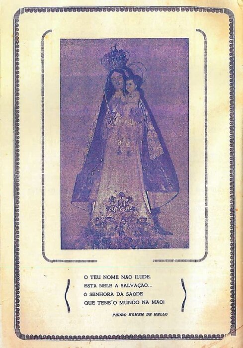 Pagela da Festa em Honra da Nossa Senhora da Saúde